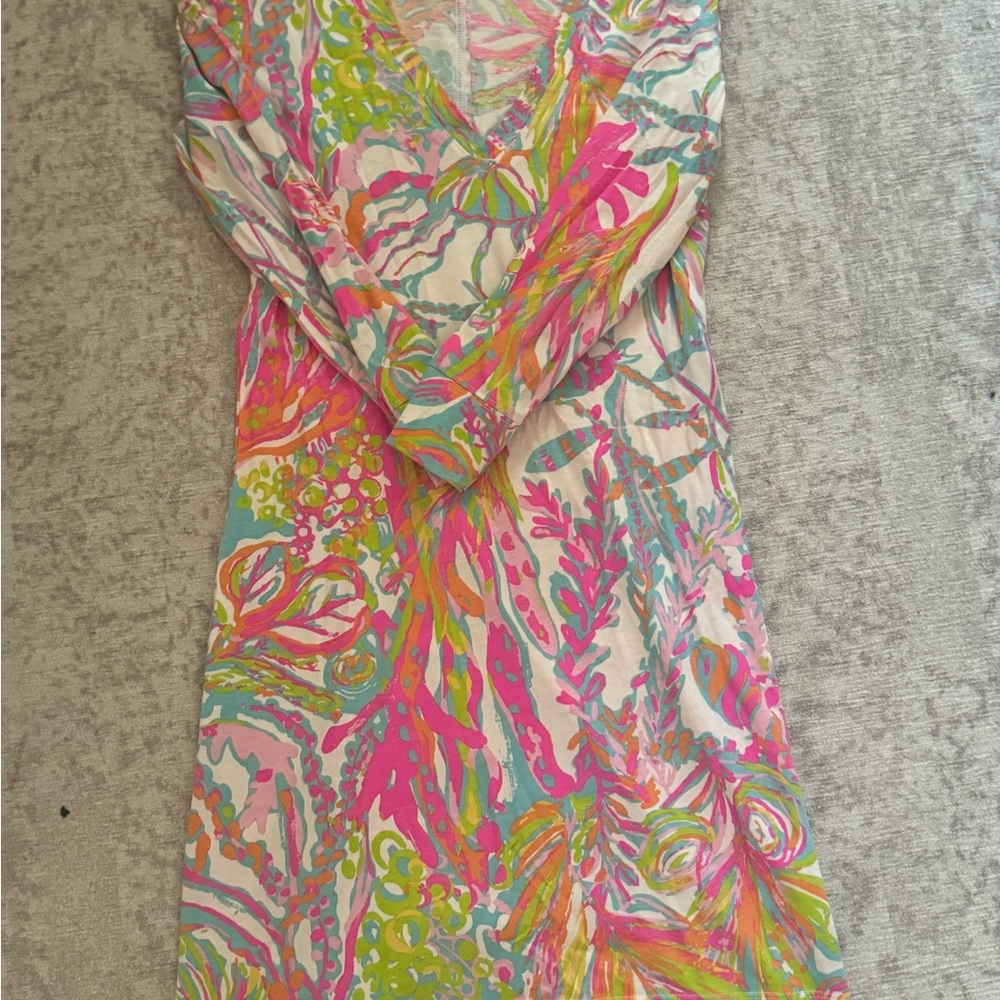 Lily Pulitzer Pima Cotton Shirtdress XS